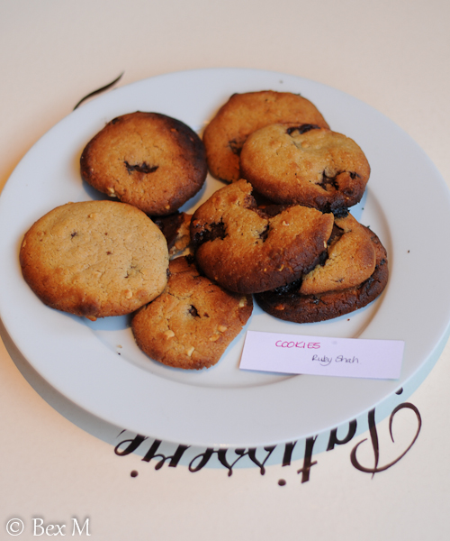 Peanut and Chocolate Cookies - Ruby